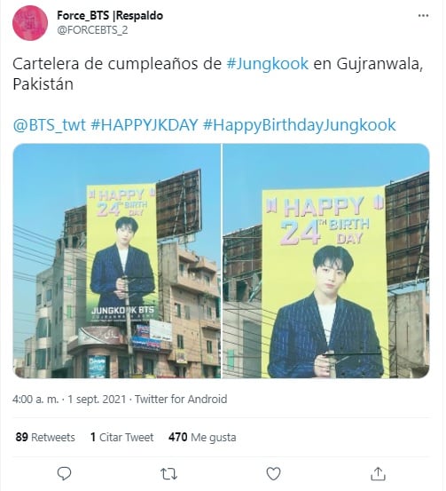 Retiran cartel de Jungkook de BTS en Pakistán