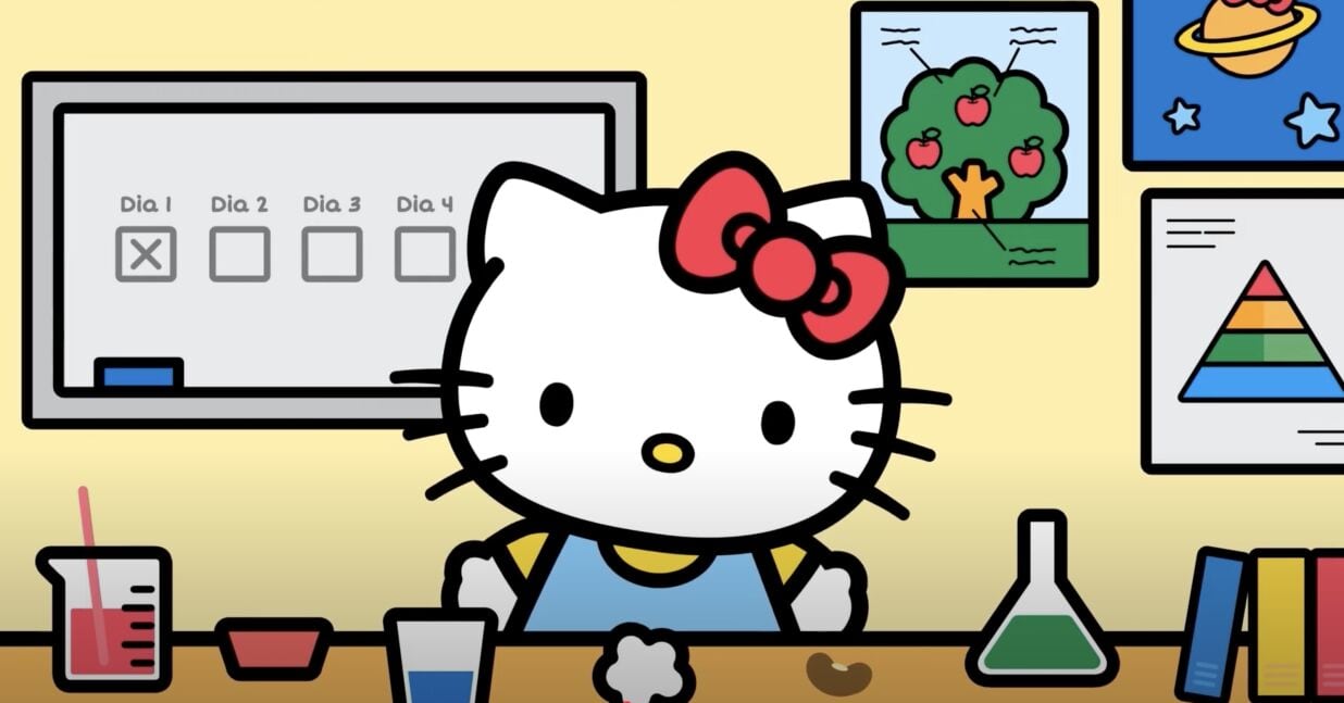 La escuela de Hello Kitty