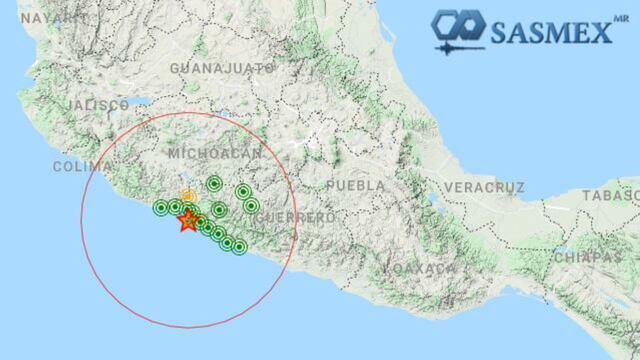 Sismo en Michoacán