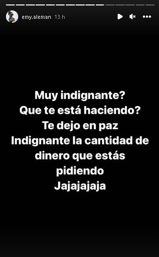 Hermana de Alemán expone a Akasha.