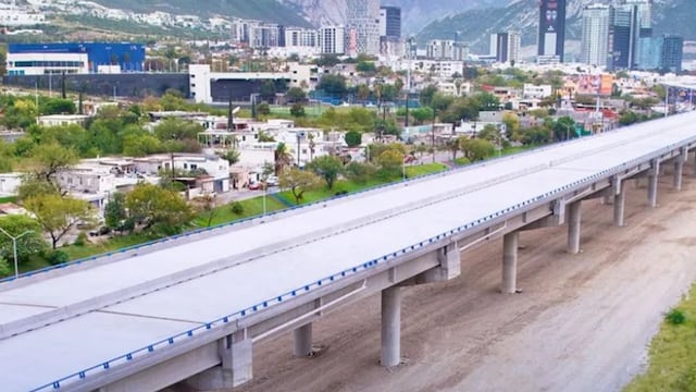 Proyecto viaducto elevado sobre el río Santa Catarina. Foto: Ecoosfera/Facebook
