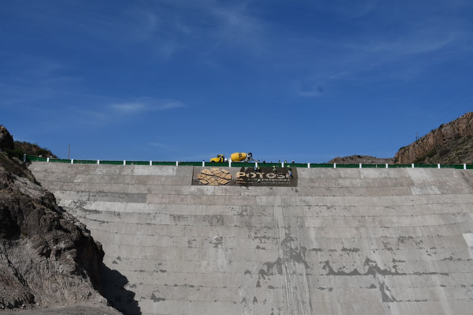 Presa en San Luis Potosí