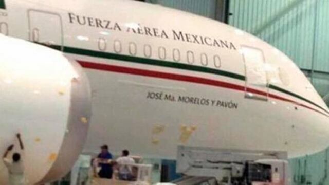 Avión presidencial. Spot en su contra.