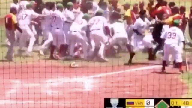 Pelea campal Beisbol