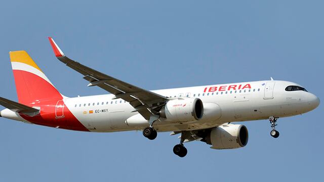 Avión de Iberia