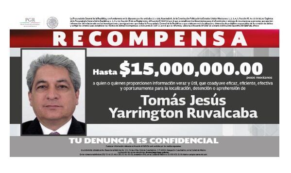 Tomás Yarrington, ex gobernador de Tamaulipas
