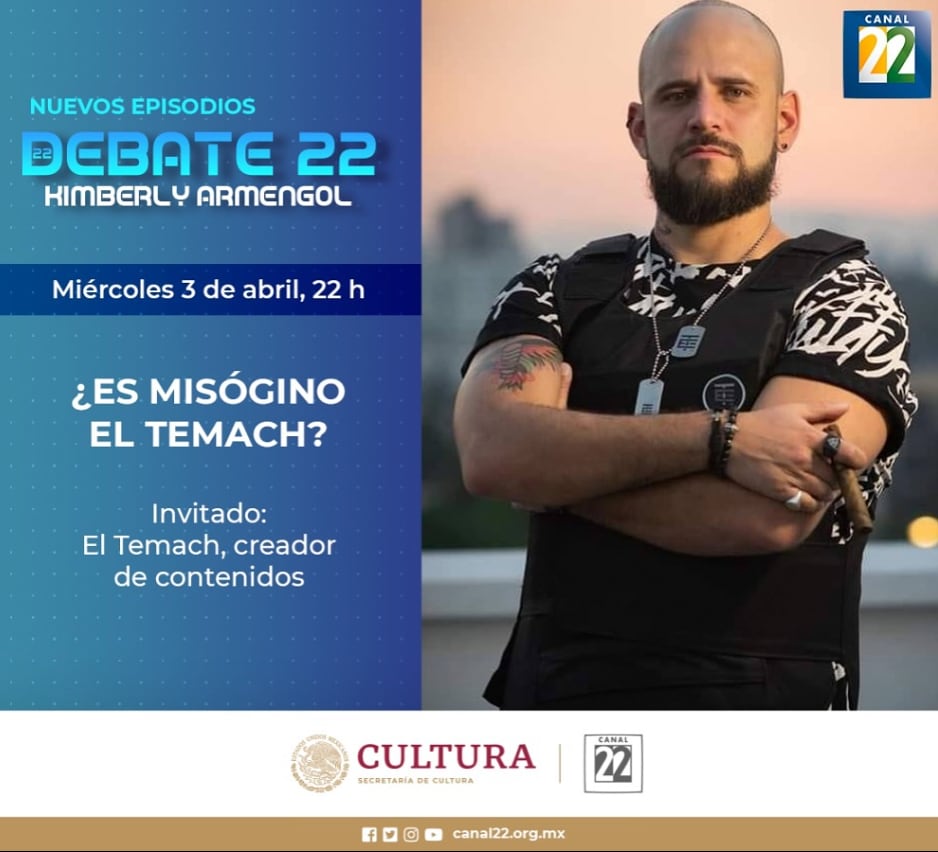 El Temach tendrá un inesperado debate en el Canal 22 y llueven críticas