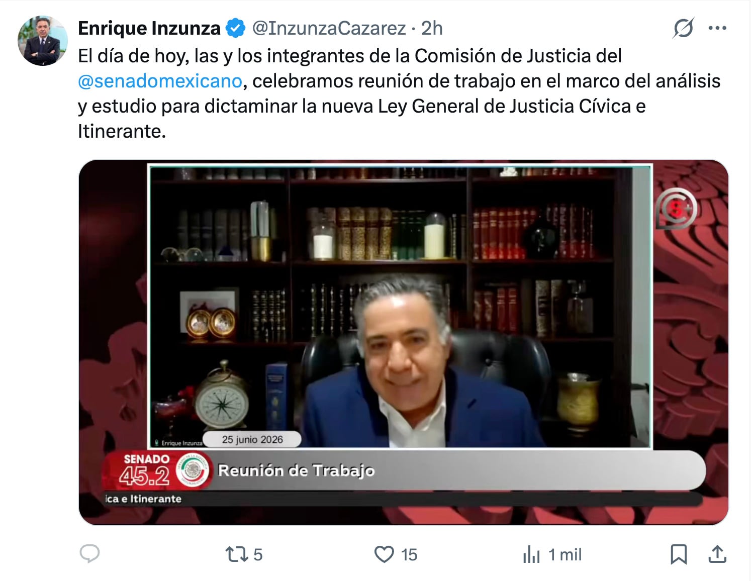 PRI y MC presionan a Enrique Inzunza para presentarse al Senado