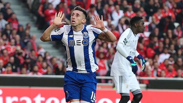 Herrera marcó el gol de la temporada en Portugal
