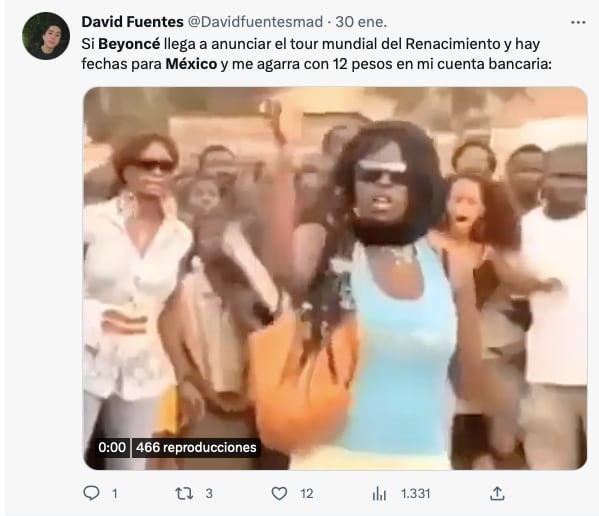 Beyoncé provoca memes porque su Renaissance Tour 2023 dejó en visto a México