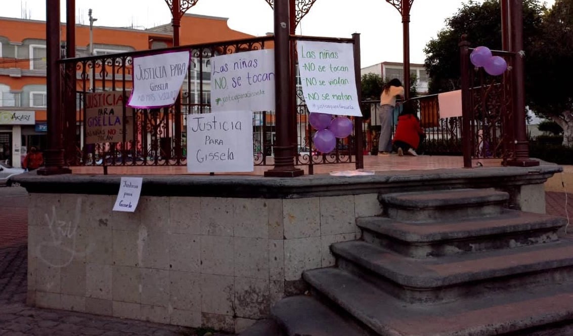 Protesta por el feminicidio de Gissela