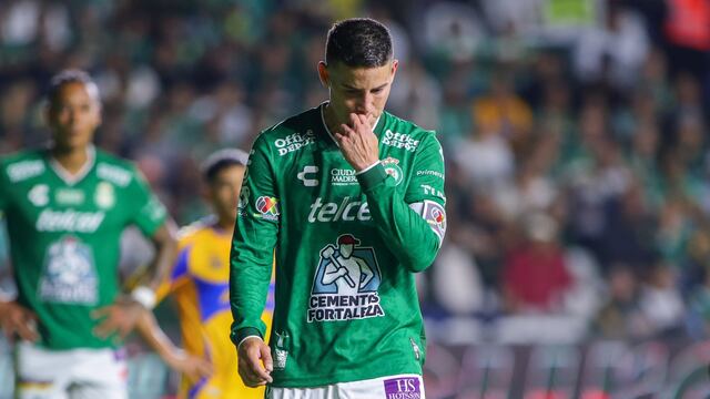 James Rodríguez, jugador de Club León.