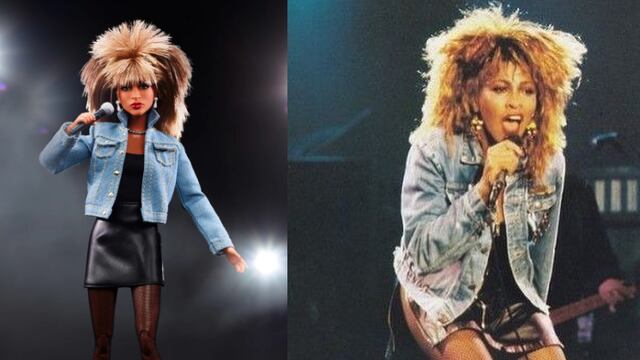 Tina Turner se convierte en una Barbie