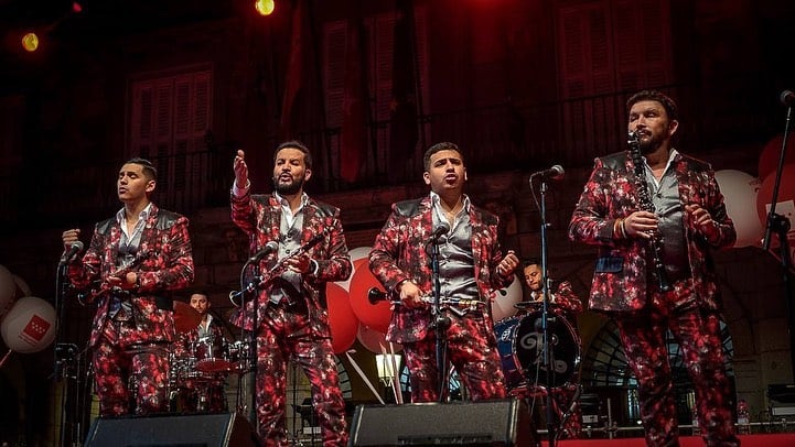 Banda el Recodo triunfa en España
