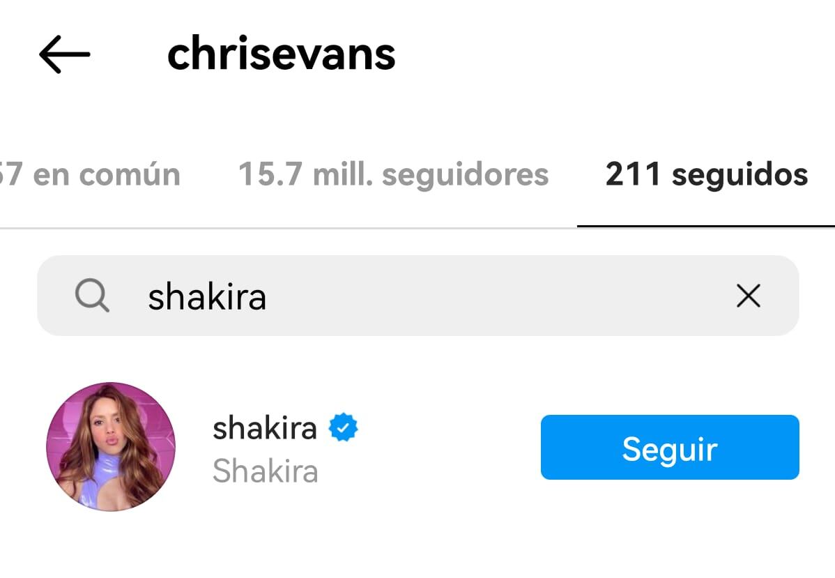 Usuarios quieren que Shakira elija entre Henry Cavill y Chris Evans