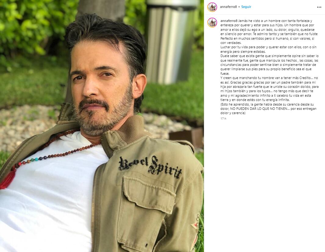 Anna Ferro le manda indirecta a Ingrid Coronado.