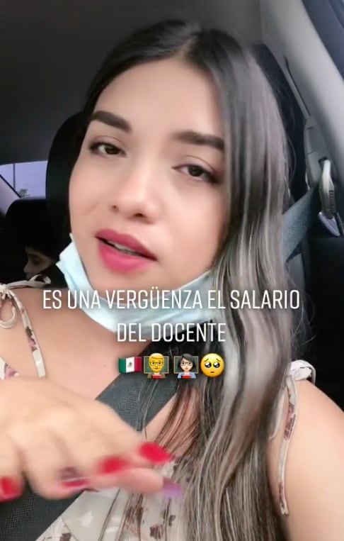 Maestra de primaria revela cuánto gana