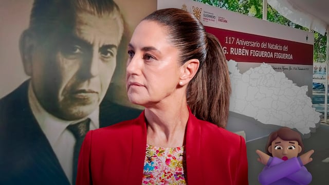 Claudia Sheinbaum rechaza homenaje a Rubén Figueroa en Guerrero