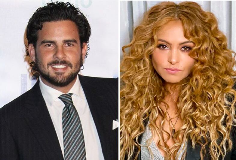 Paulina Rubio y Gerardo Bazúa
