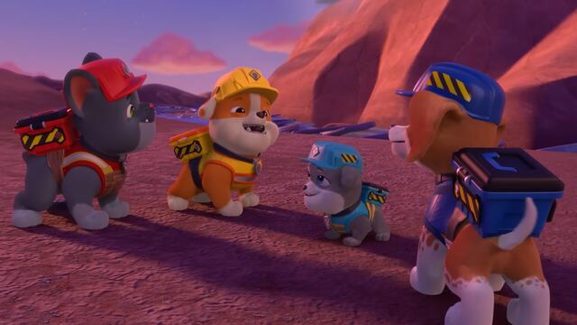 Rubble y Equipo de los Paw Patrol