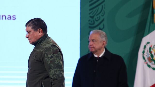 AMLO y Luis Crescencio Sandoval