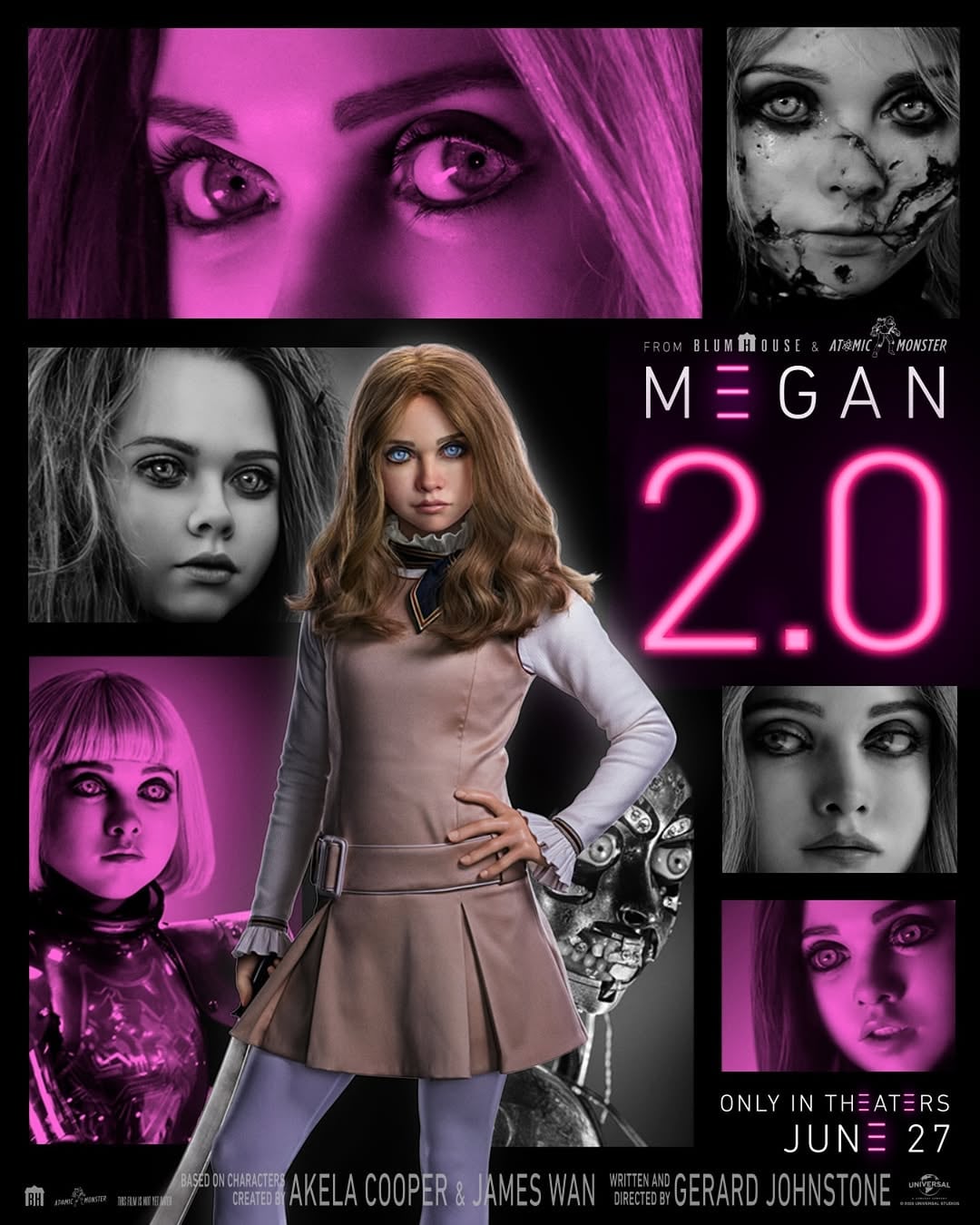 Póster oficial M3GAN 2.0