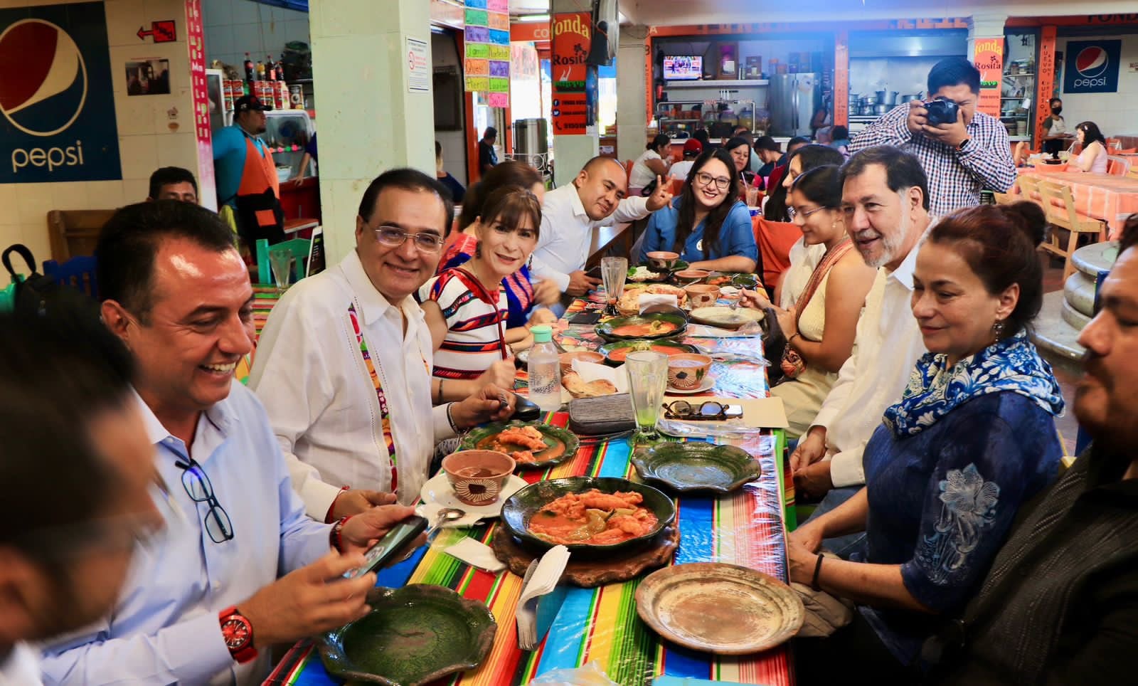 Gerardo Fernández Noroña en Oaxaca