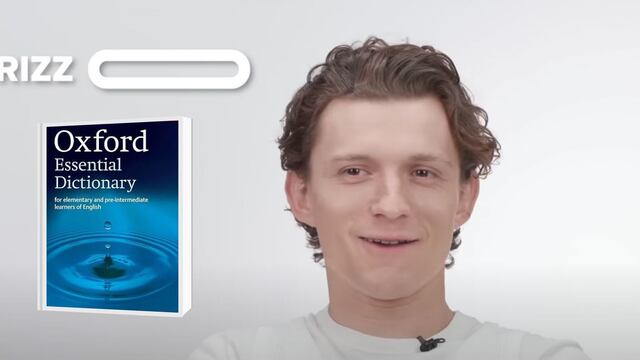 El significado de rizz, la palabra del año 2023 de Oxford que popularizó Tom Holland