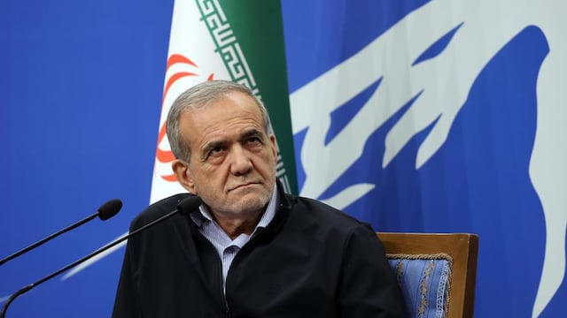 Masud Pezeshkian, presidente de Irán