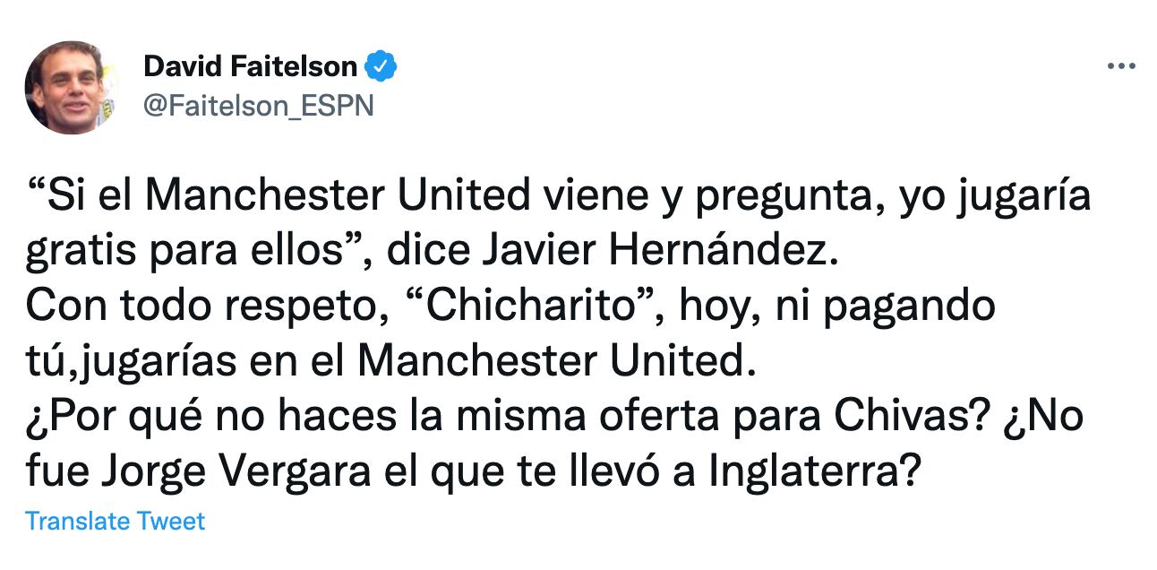 David Faitelson vuelve con nueva polémica