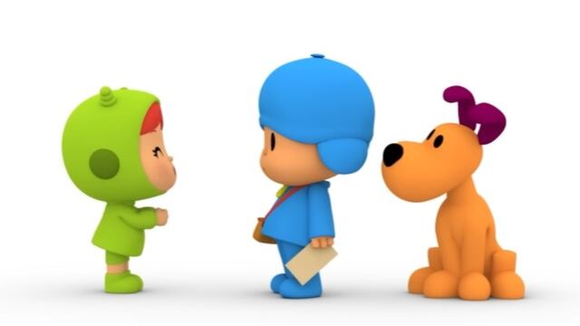 Nina es entrenadora de perros con Pocoyó