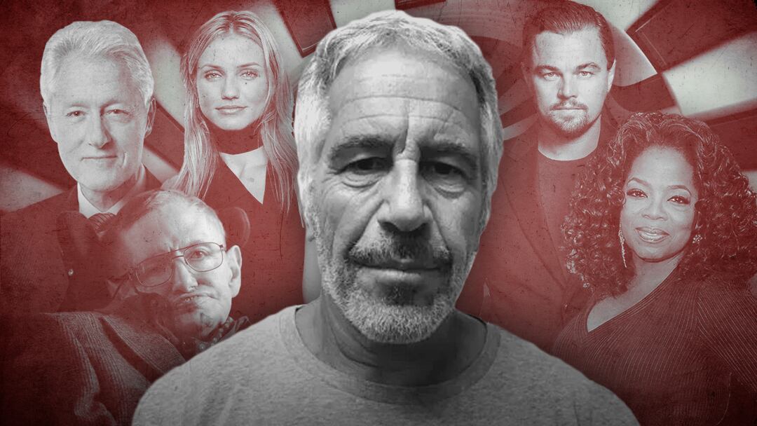 Famosos en la lista de Jeffrey Epstein