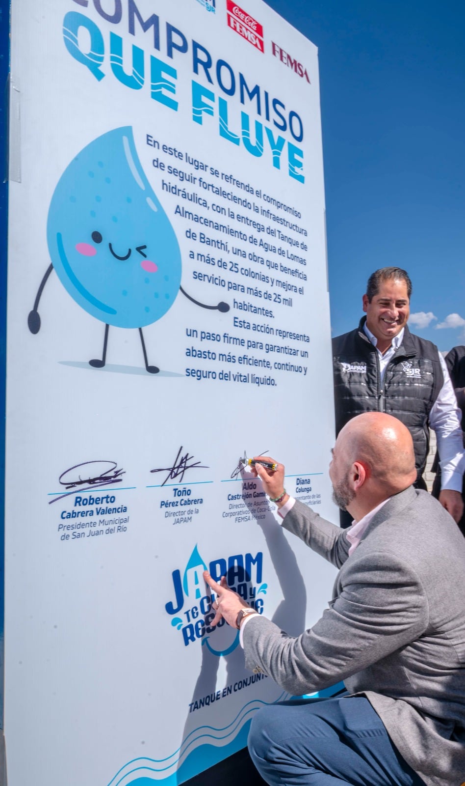 Más de 20 mil habitantes se benefician con nueva infraestructura de agua en San Juan del Río