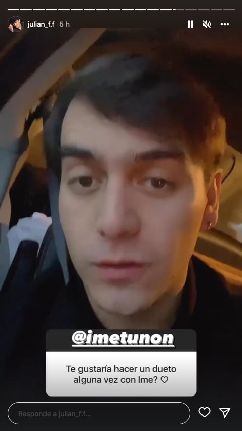 Julián Figueroa habla de un dueto con su esposa Imelda Tuñón.