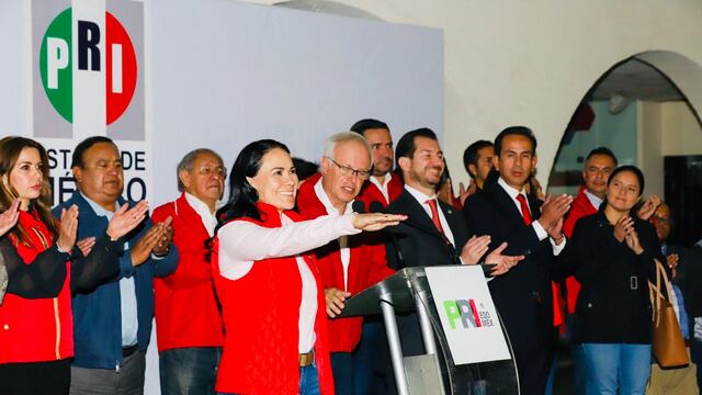Alejandra del Moral la candidata del PRI a la gubernatura del Estado de México