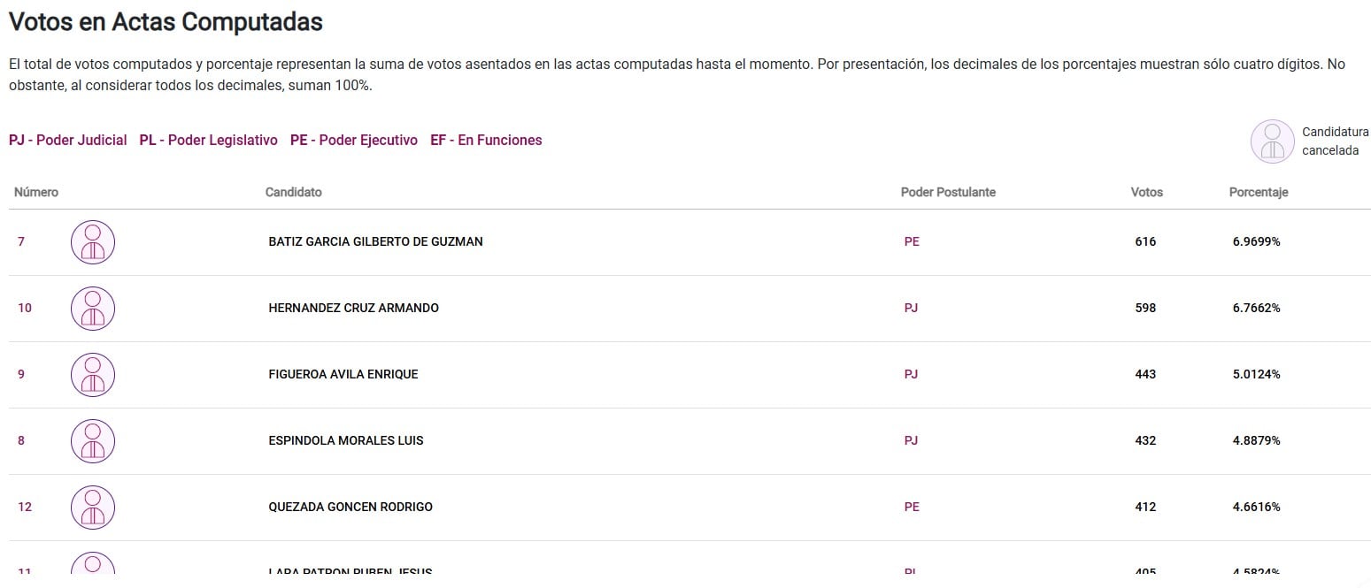 Elecciones Poder Judicial 2025 TEPJF