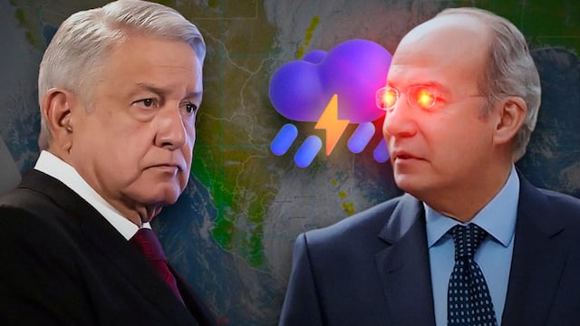 Felipe Calderón vs gobierno de AMLO por huracán Otis