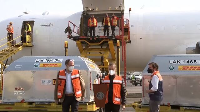 Cargamento vacunas Pfizer