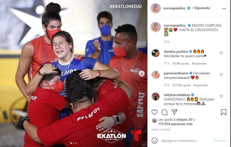 Norma Palafox ganó el Exatlón Estados Unidos