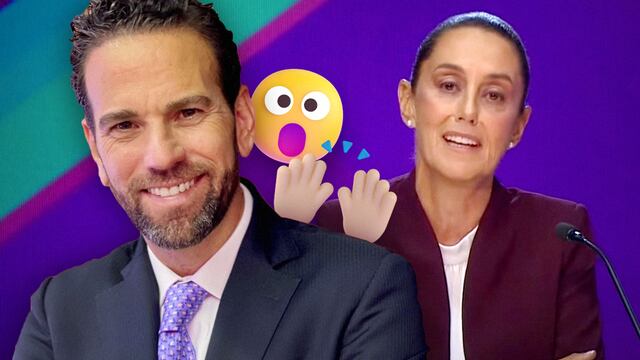 Carlos Loret de Mola y Claudia SHeinbaum