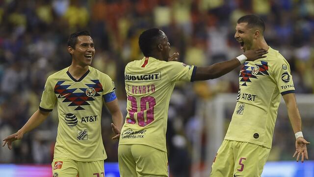 América festeja su voltereta