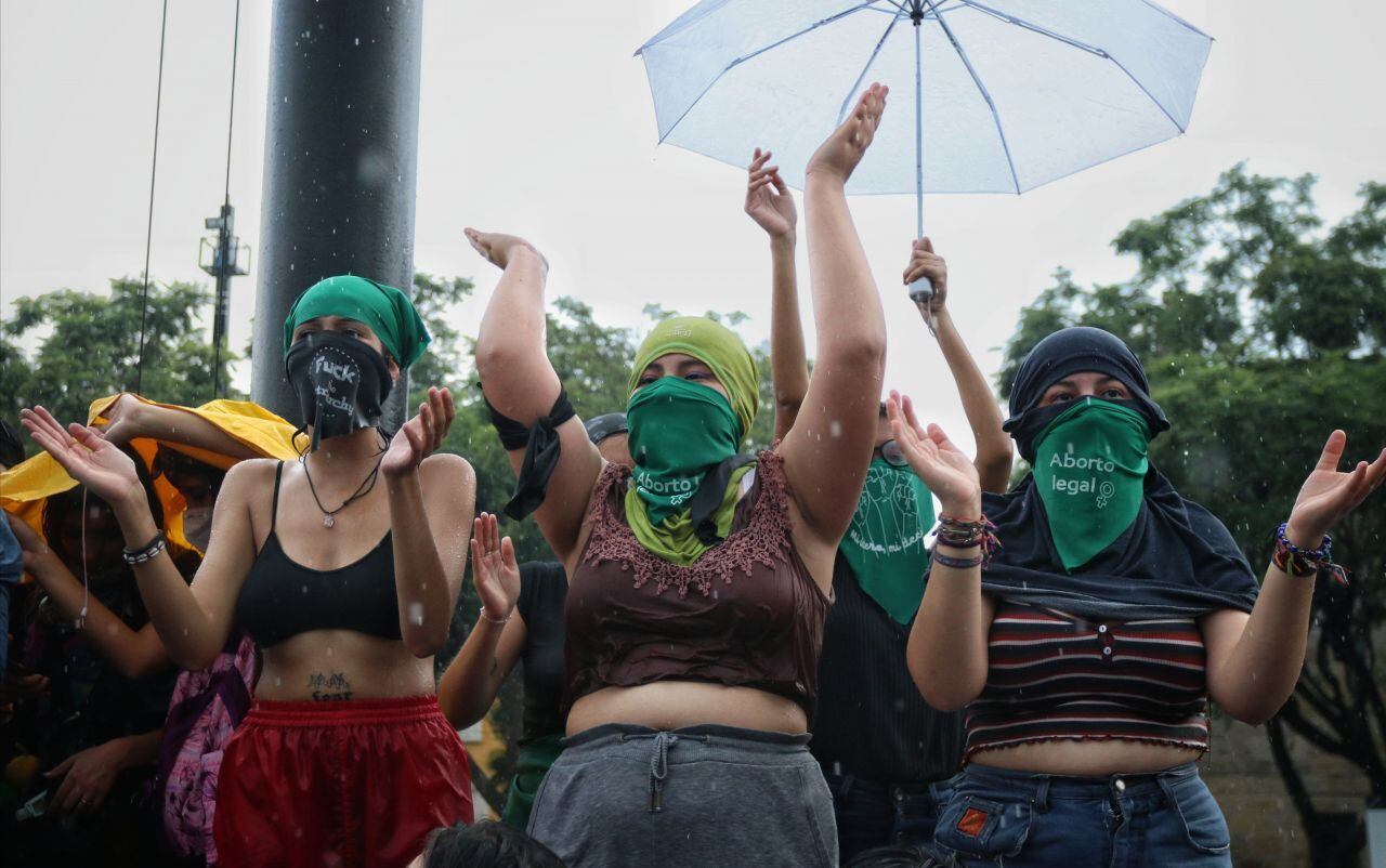 Marcha por el aborto legal en Guadalajara