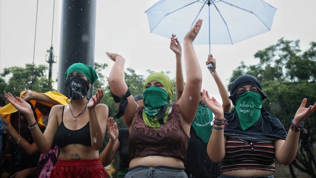 Marcha por el aborto legal en Guadalajara
