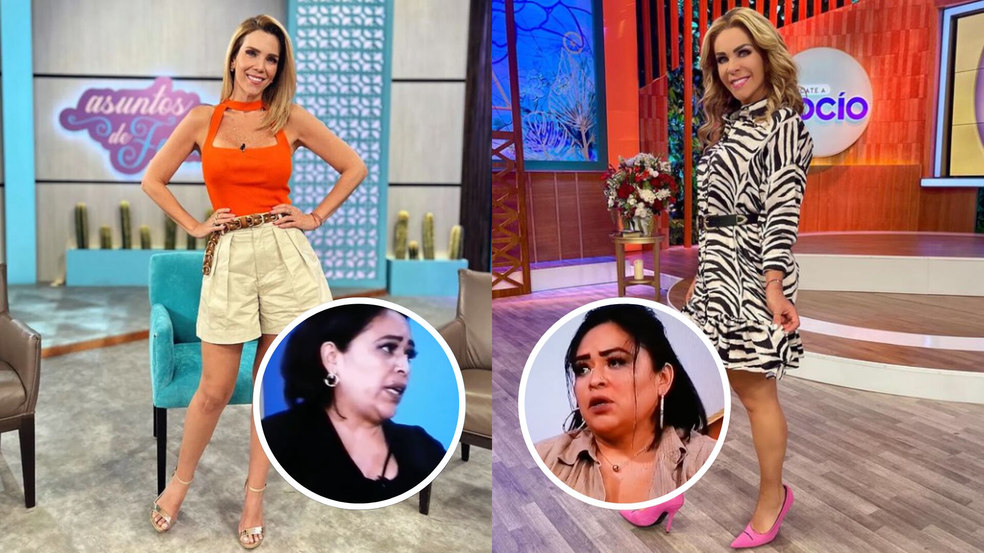 ¿Hay un multiverso? Rocío Sánchez Azuara y Gaby Crassus usan la misma invitada el mismo día