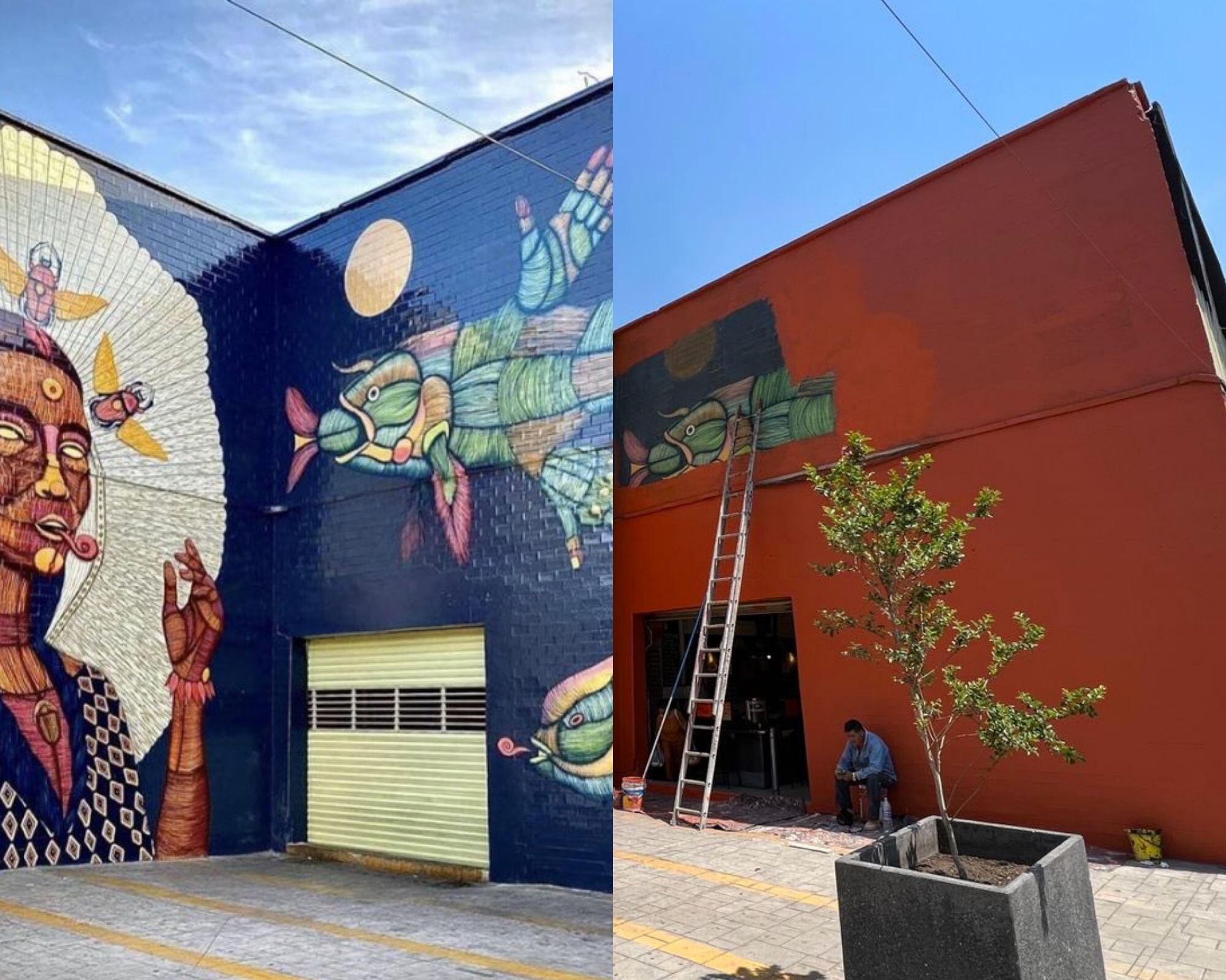 Rótulos en alcaldía Cuauhtémoc