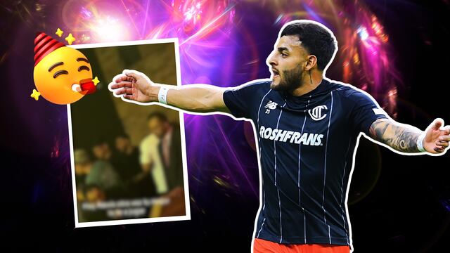 Alexis Vega de fiesta