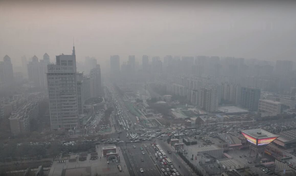 Contaminación en China.