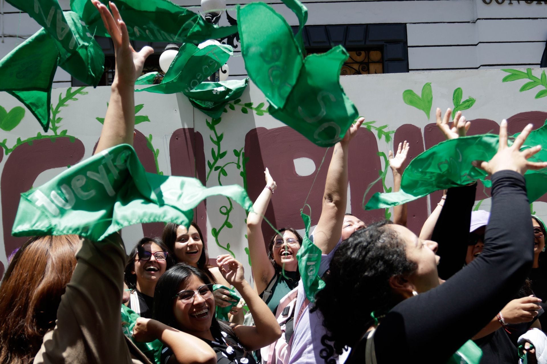Manifestación por el aborto legal