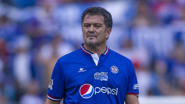 Hermosillo en un partido de leyendas de Cruz Azul