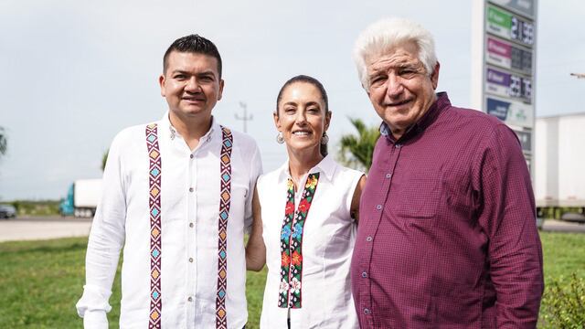 Claudia Sheinbaum se reúne con hermano de AMLO en Tabasco y demuestra que sus eventos “sí prenden”